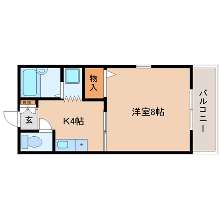 静岡駅 バス9分  中田三丁目西下車：停歩4分 1階の物件間取画像